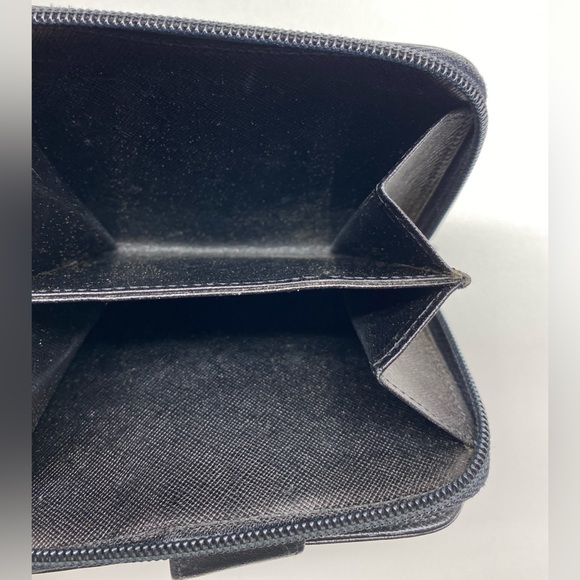 EUC Prada Black Leather Wallet - Picture 4 of 4